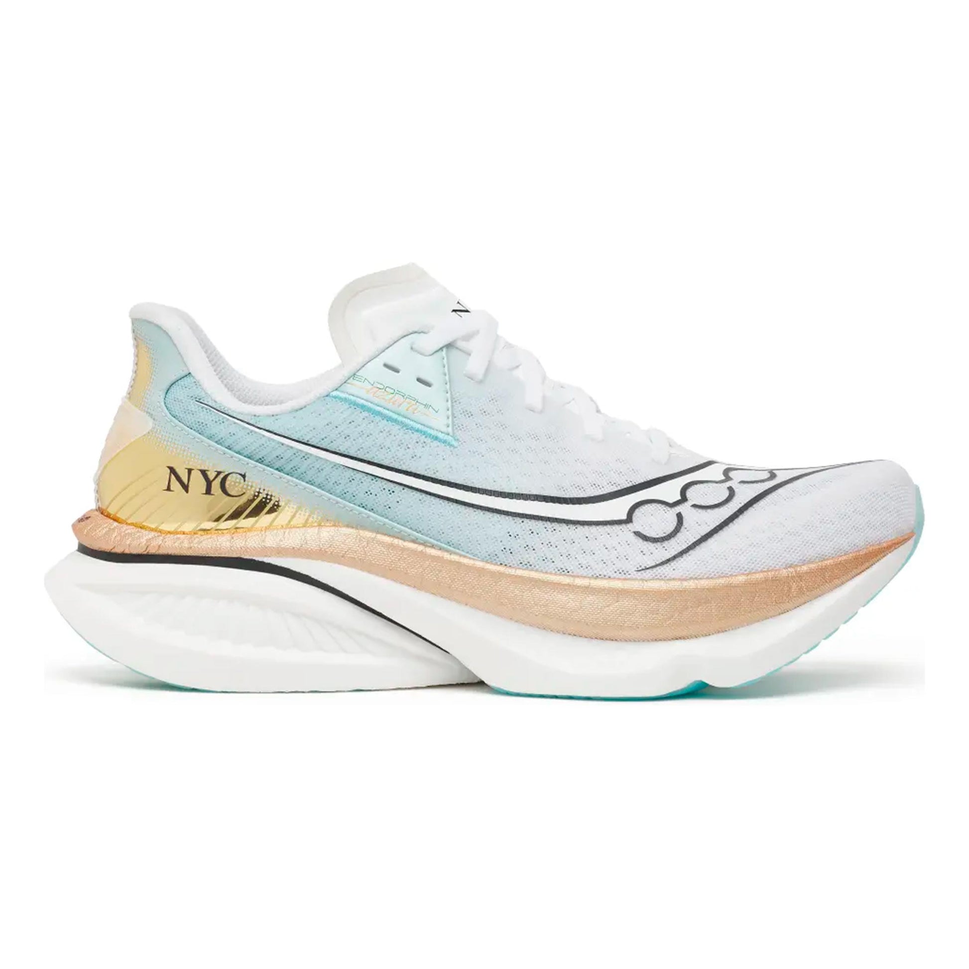 Saucony Endorphin Azura Neutral running shoe Men - white, gold