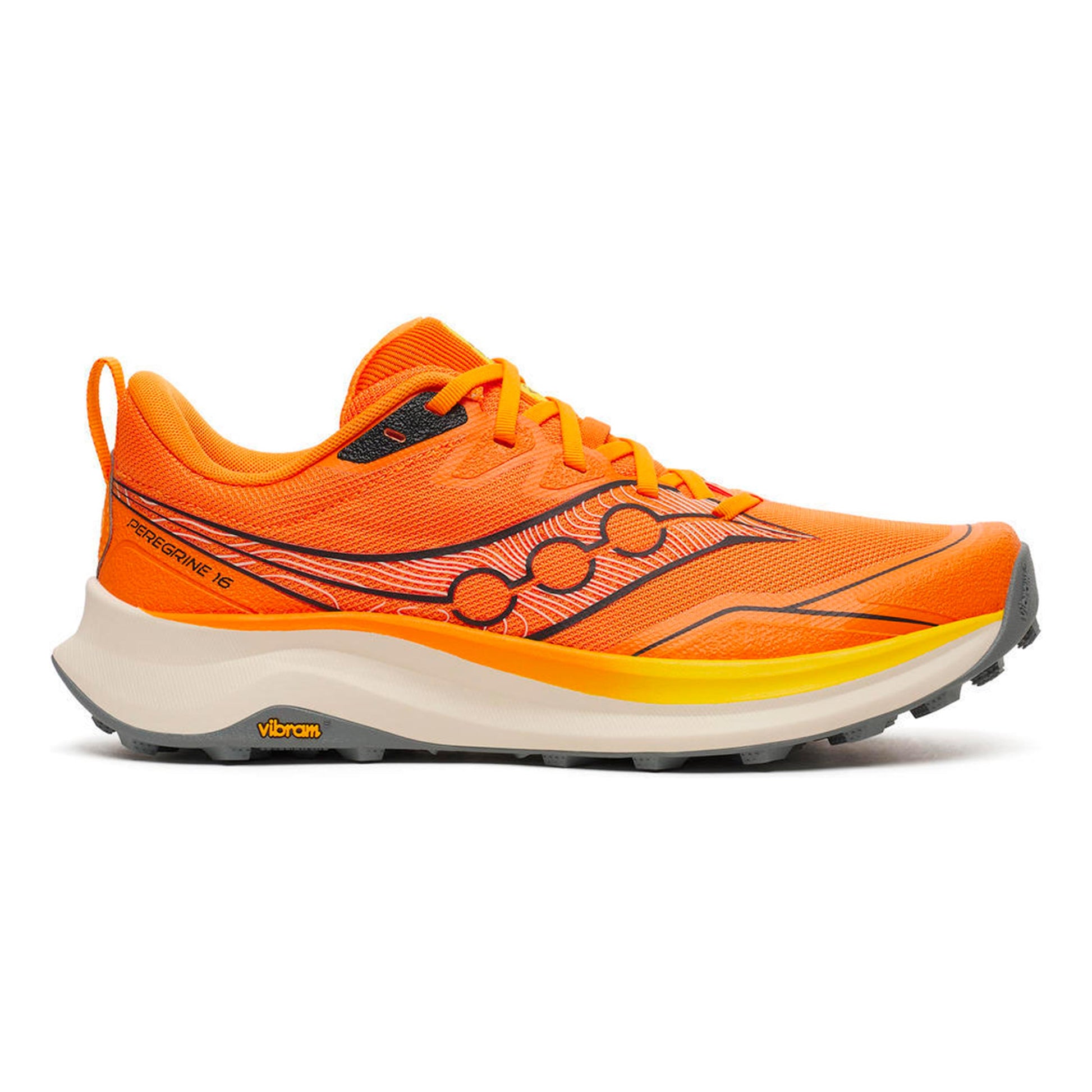 Saucony Peregrine 16 Trail running shoe Men - orange, yellow
