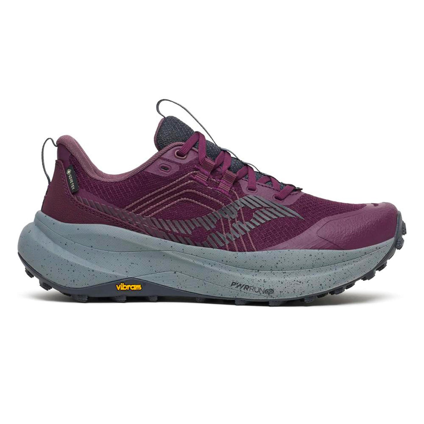 Saucony Xodus Ultra 4 GTX Trail running shoe Women - wine red, grey
