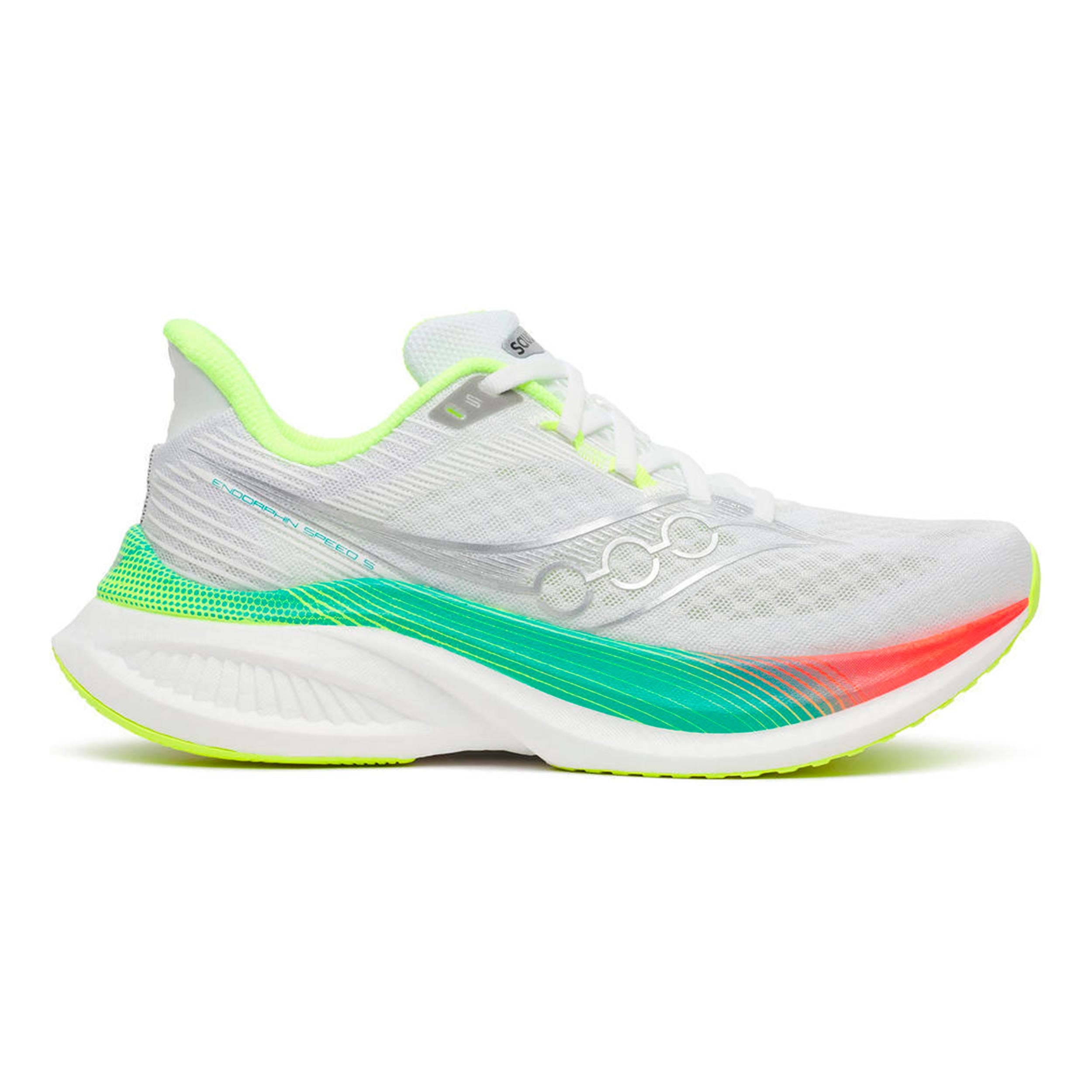 Saucony Endorphin Speed 5 Competition running shoe Women - white, multicoloured