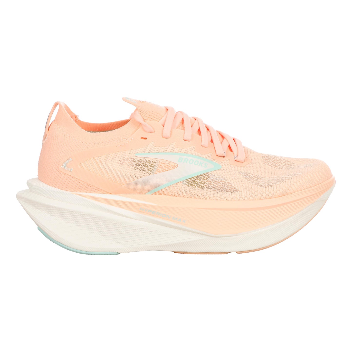 Brooks Hyperion Max 3 Neutral running shoe Women - coral, cream