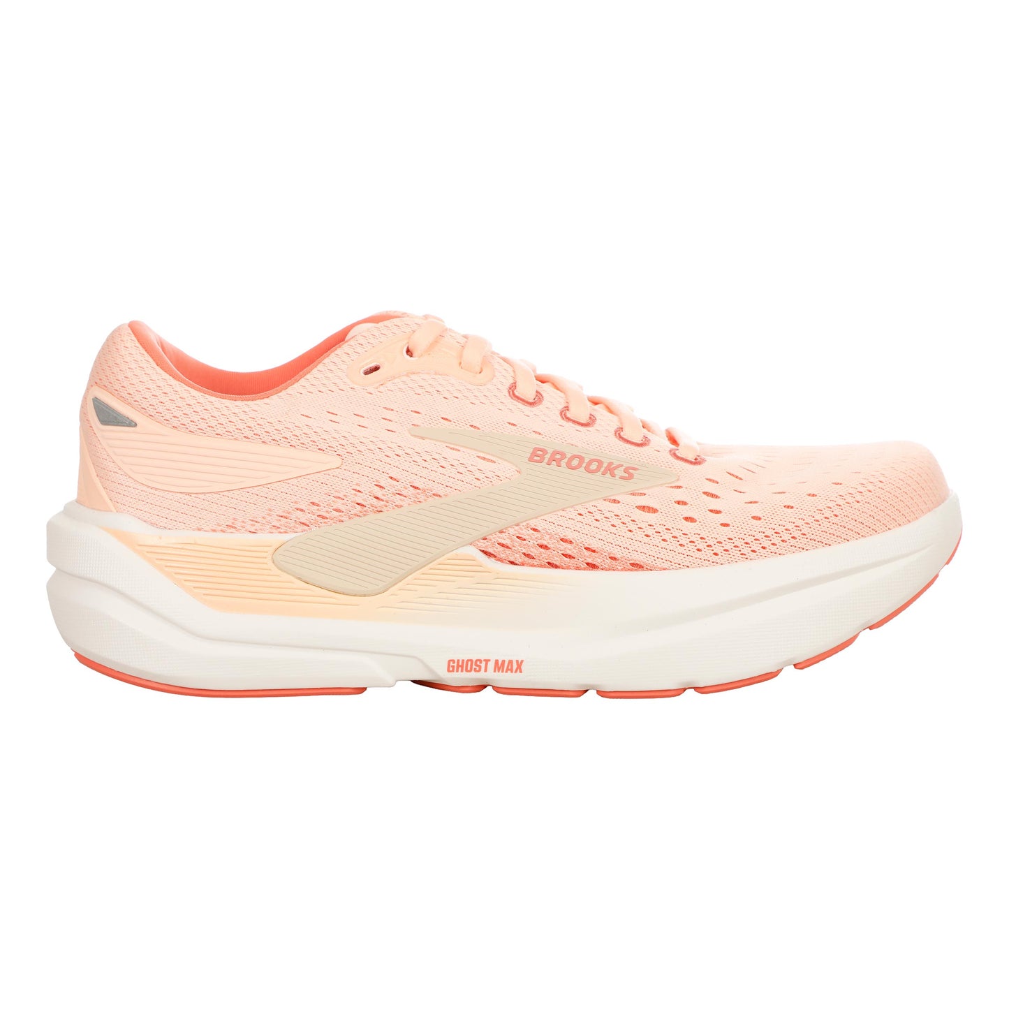 Brooks Ghost Max 3 Neutral running shoe Women - coral, beige