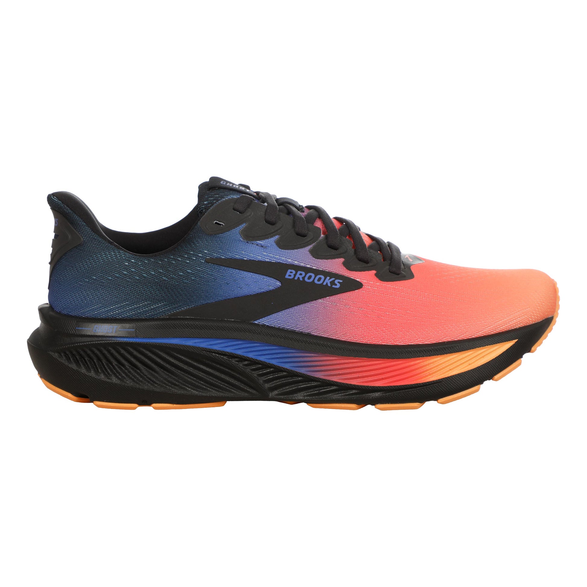 Brooks Ghost 17 Neutral running shoe Men - dark blue, coral