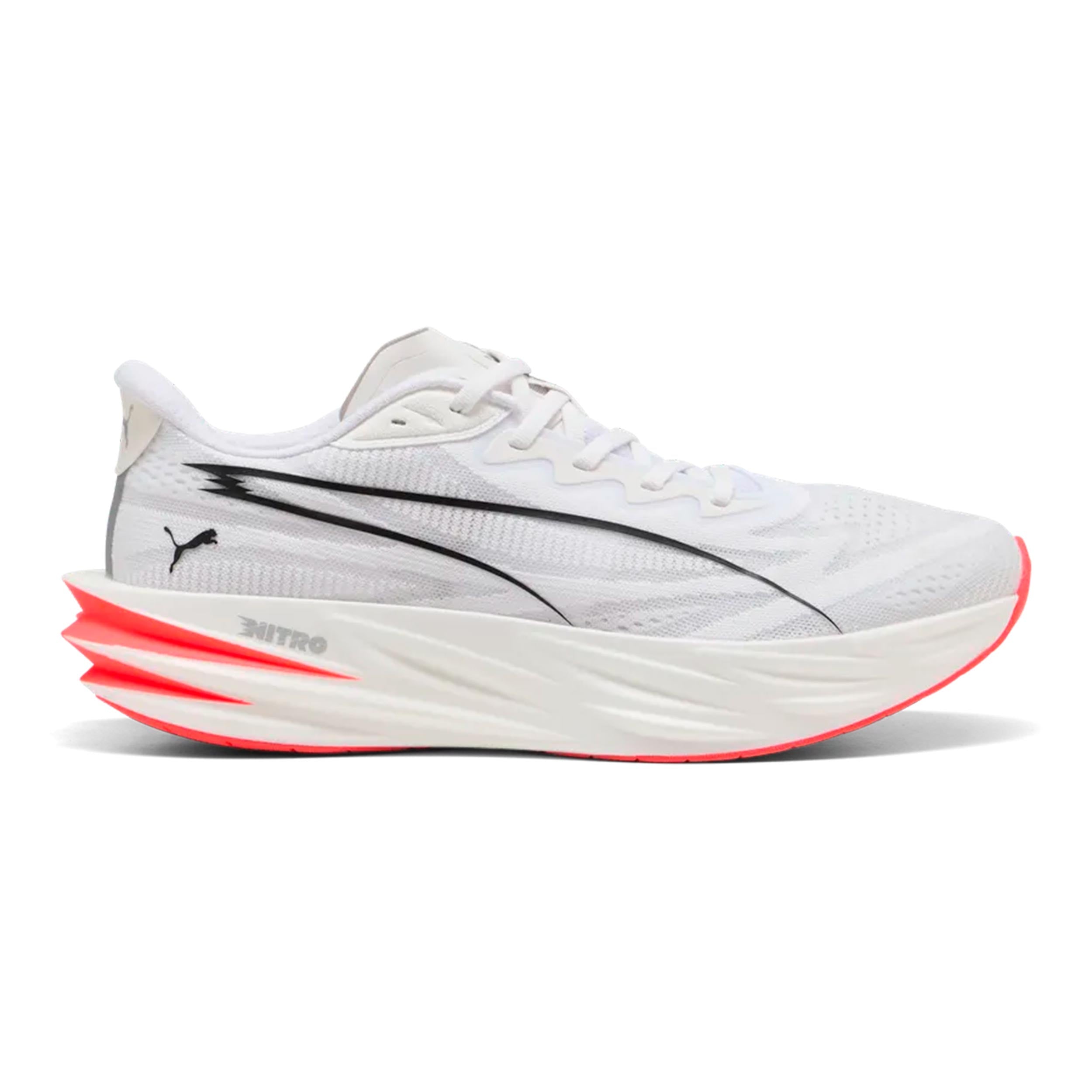 Puma Deviate Pure Nitro Neutral running shoe Men - white, red