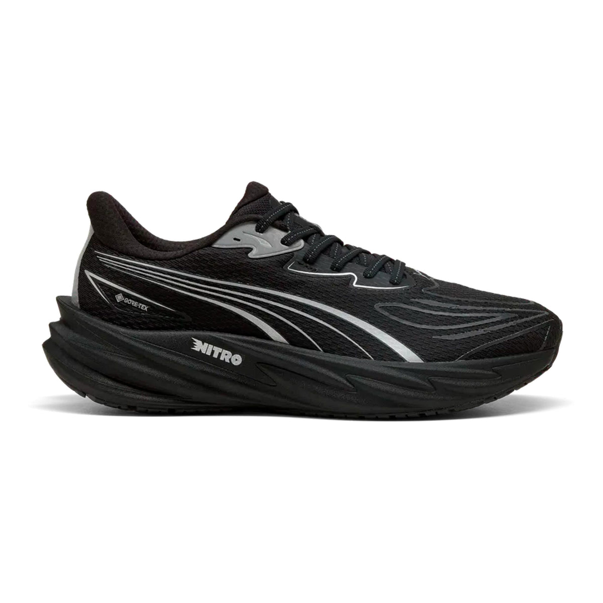 Puma Velocity Nitro 5 GTX Neutral running shoe Men - black, silver