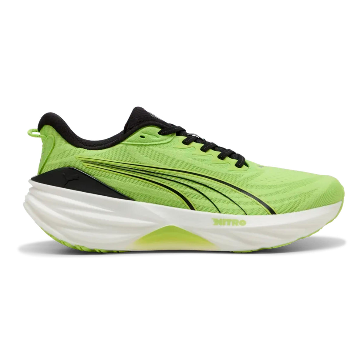 Puma ForeverRun Nitro 3 Stability running shoe Men - lime, black
