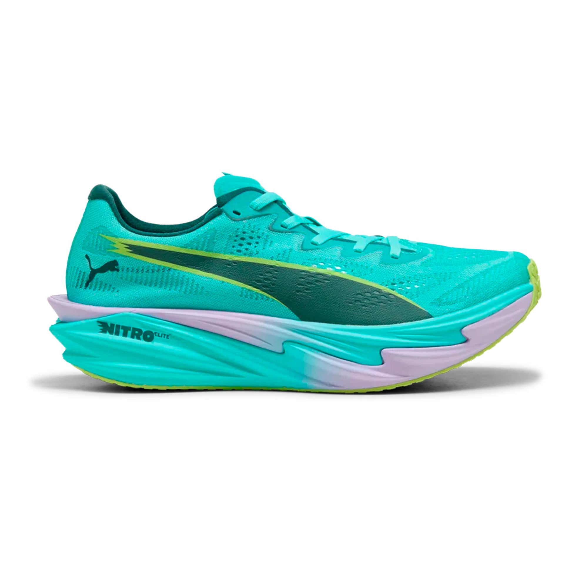 Puma Deviate Nitro Elite 4 HYROX Competition running shoe Men - turquoise, lilac