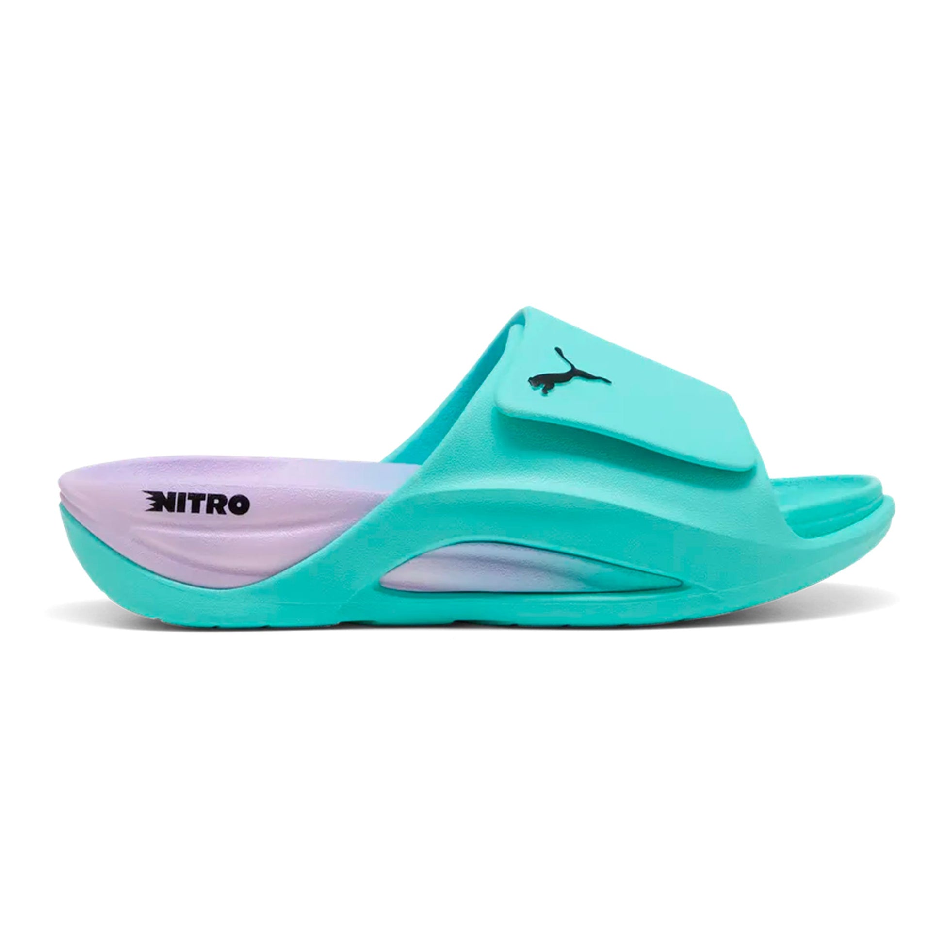 Puma Nitrocat Slide V HYROX Recovery shoe Unisex - blue, mint