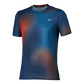 Core Graphic Running shirt Men - orange, blue