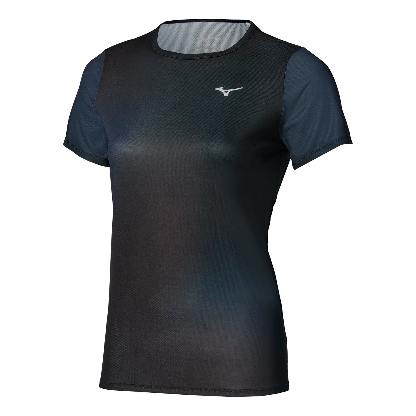 Mizuno Core Graphic Running shirt Women - black, blue