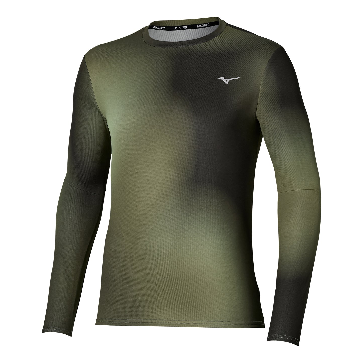 Mizuno Core Graphic Running shirt Men - dark green, olive