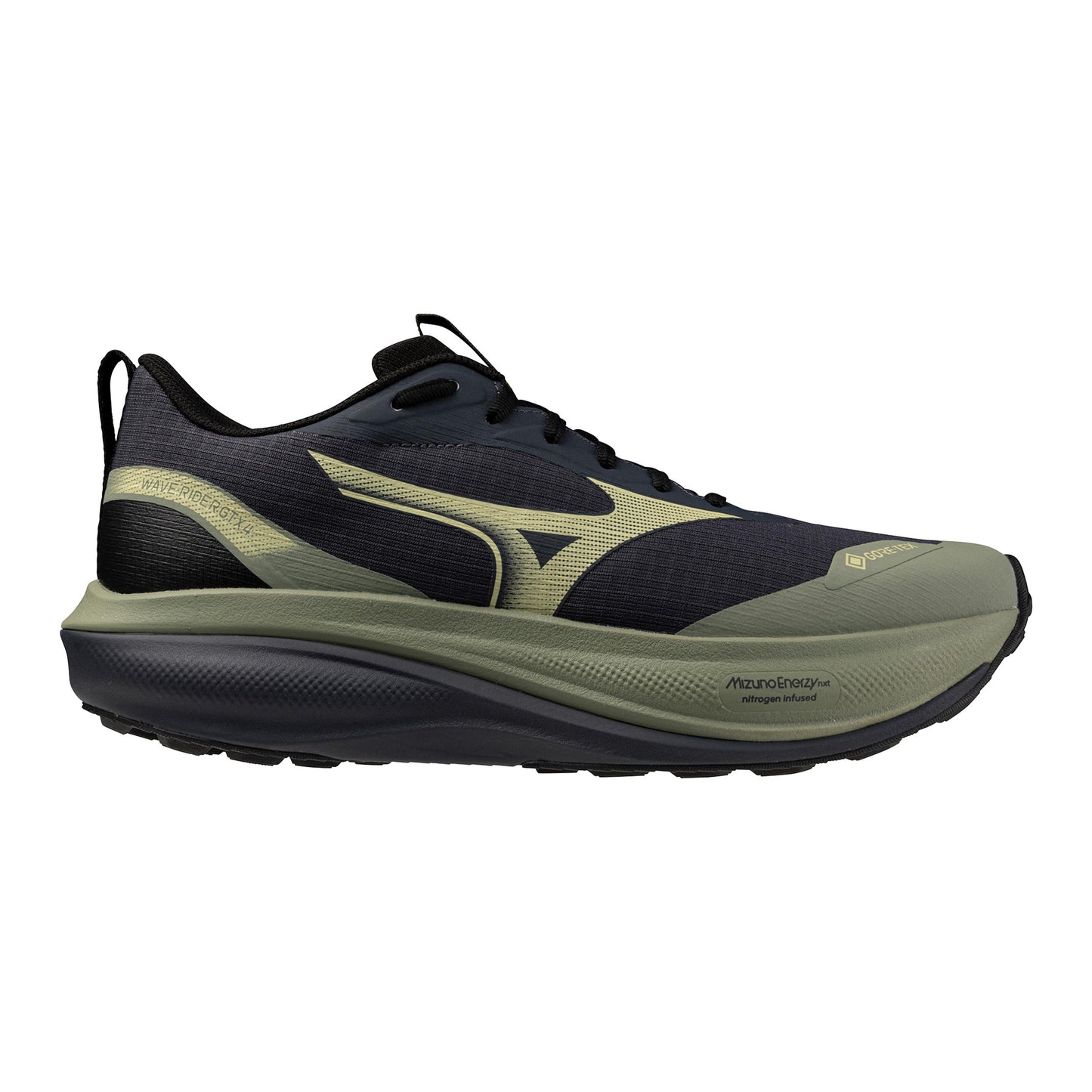Mizuno Wave Rider GTX 4  Trail running shoe Men - sage, dark blue