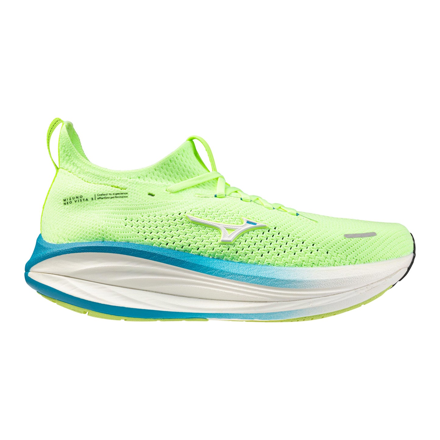 Mizuno Neo Vista 3  Neutral running shoe Men - lime, turquoise