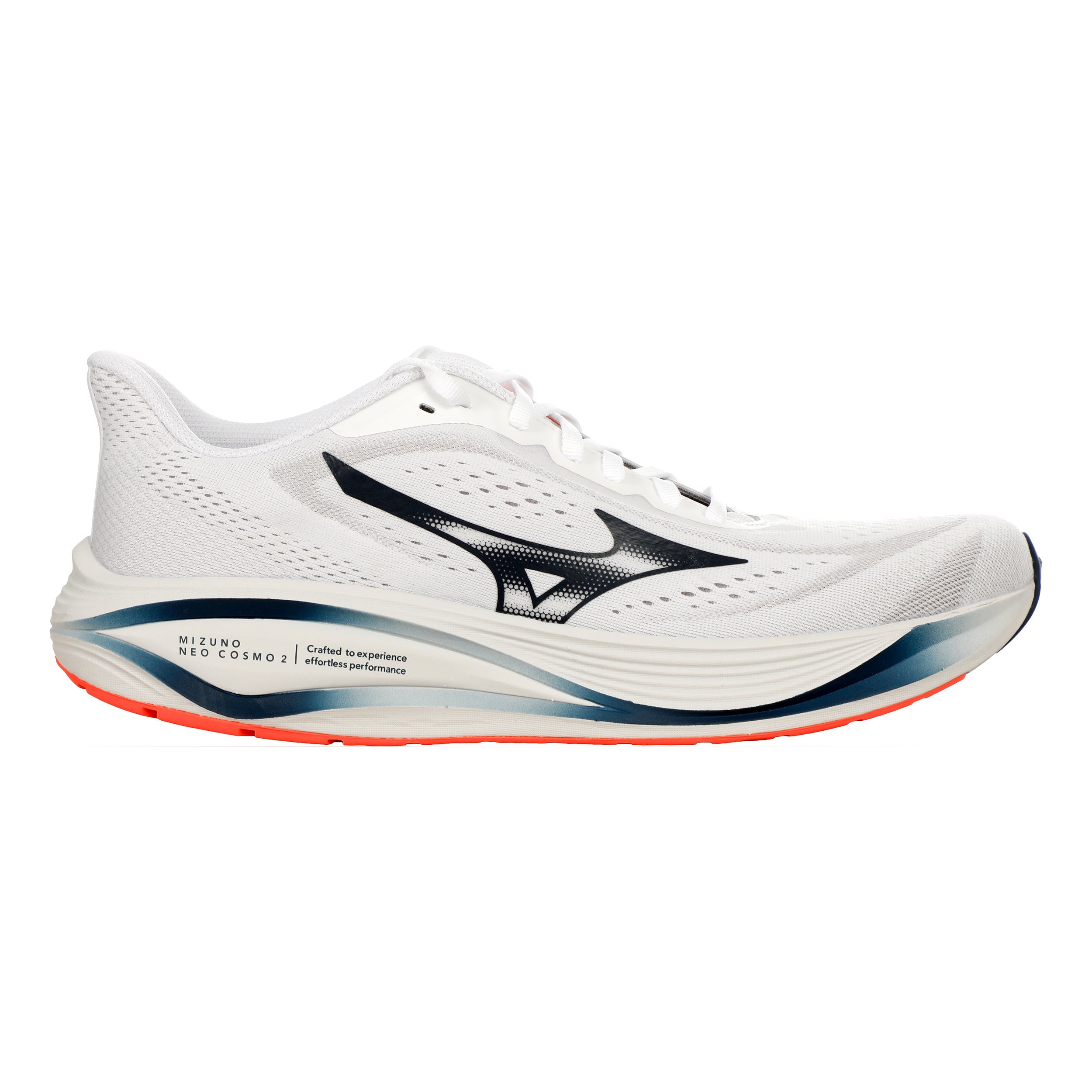Noson® Premium generation-2 Neo Cosmo 2 Neutral running shoe Men - white, blue | Running Point