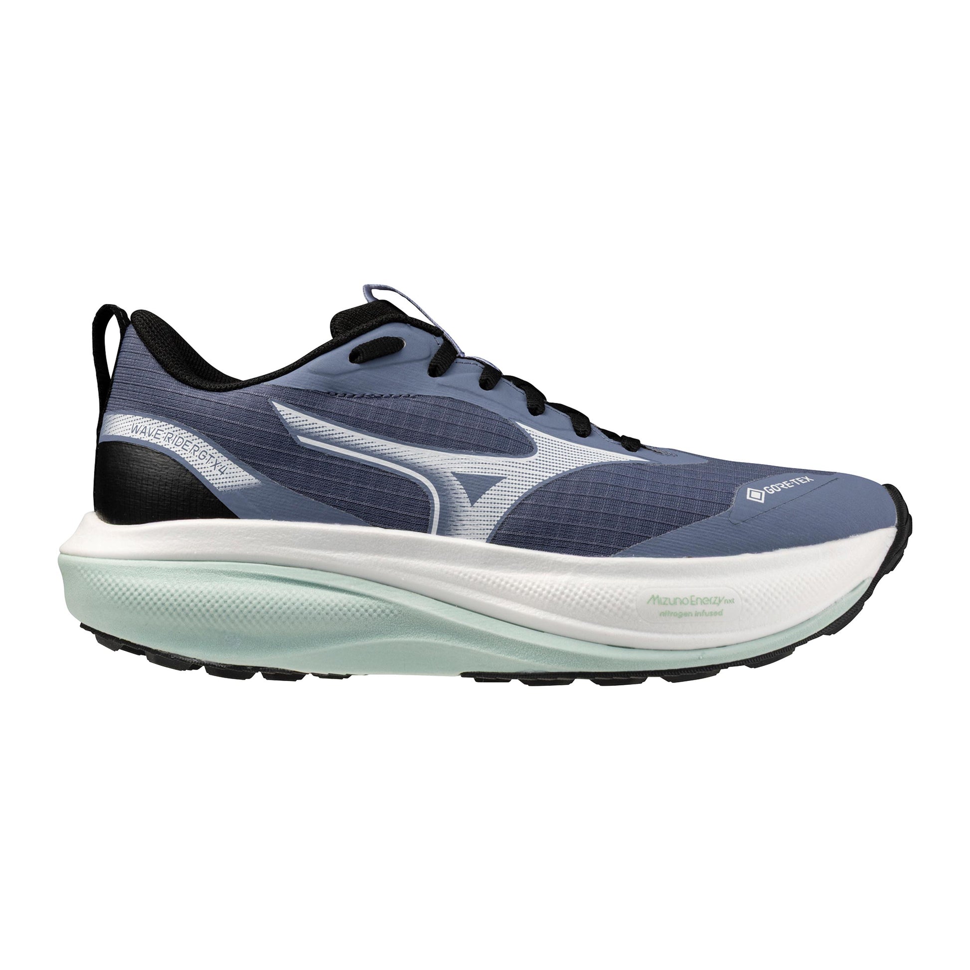 Mizuno Wave Rider GTX 4  Trail running shoe Women - blue grey, mint