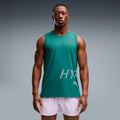 HYROX PWRMODE Training  Running shirt Men - green