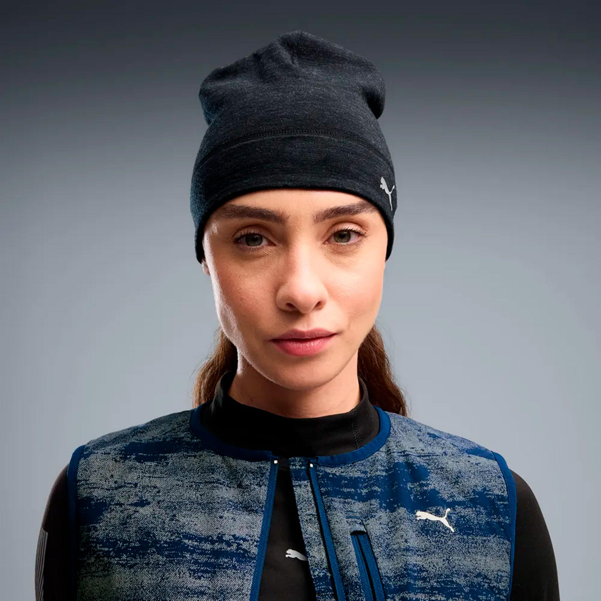 Puma Race Day Merino  Beanie Unisex - black