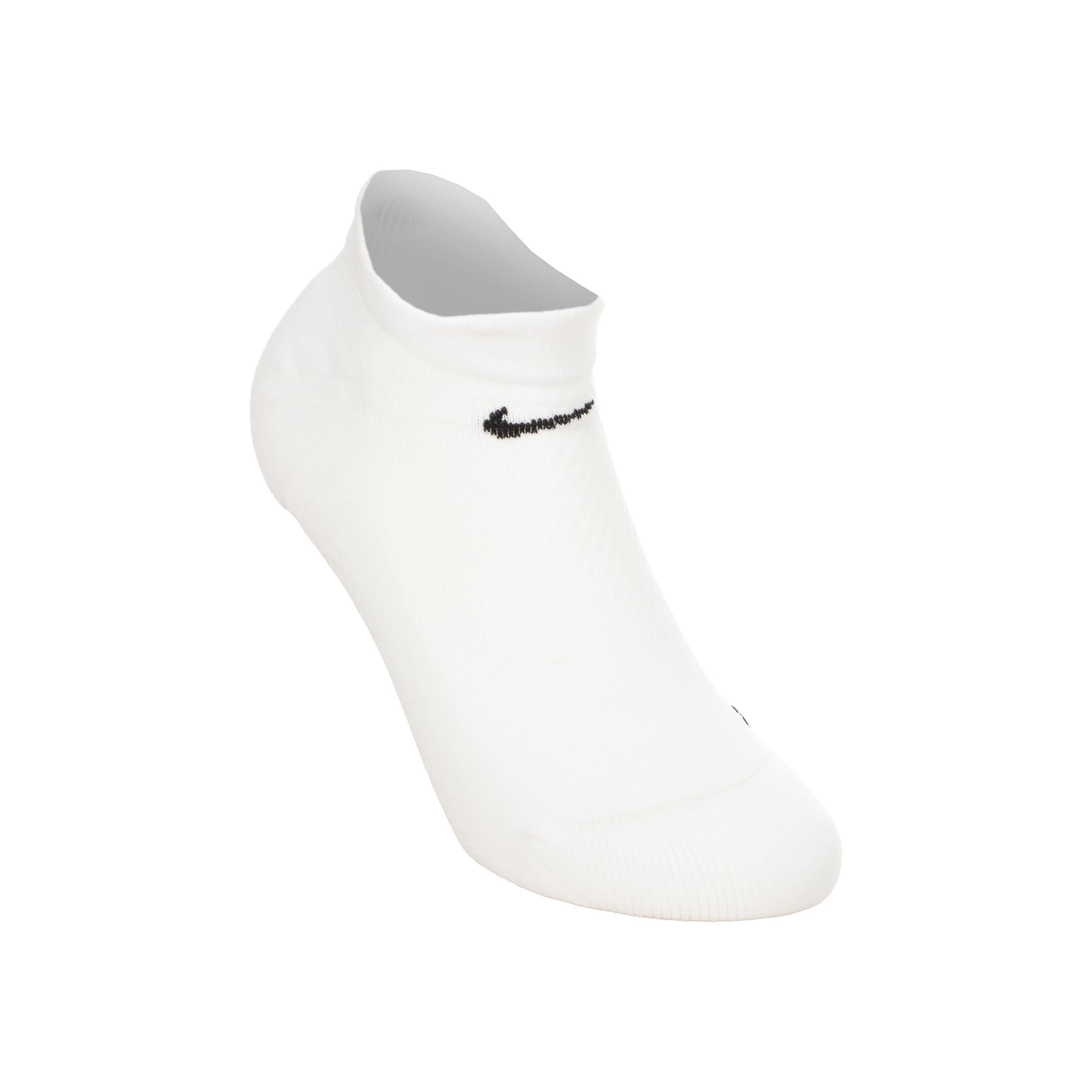 Nike Fast Midweight   Running Socks Unisex - white, black