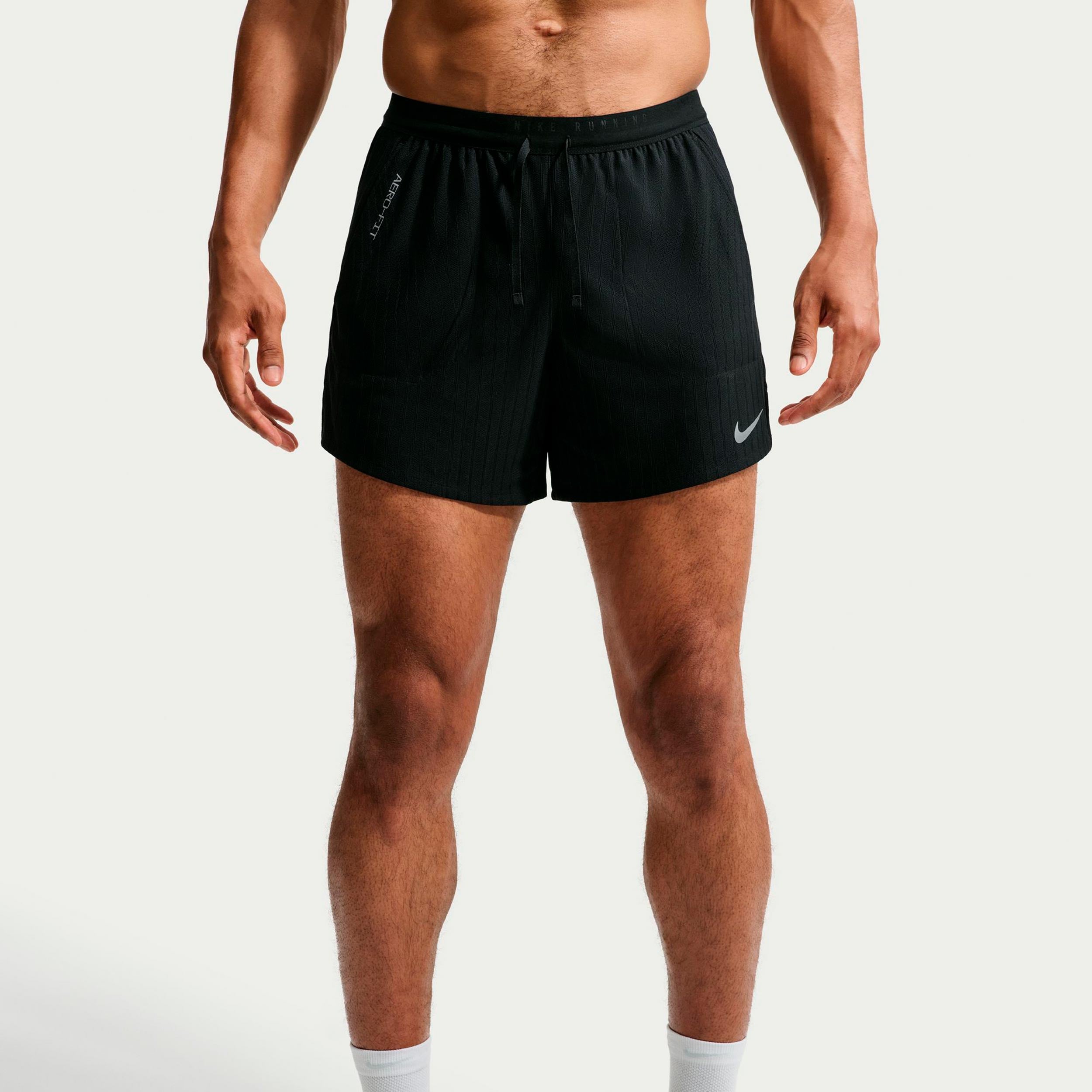 Nike Stride  Running shorts Men - black, silver