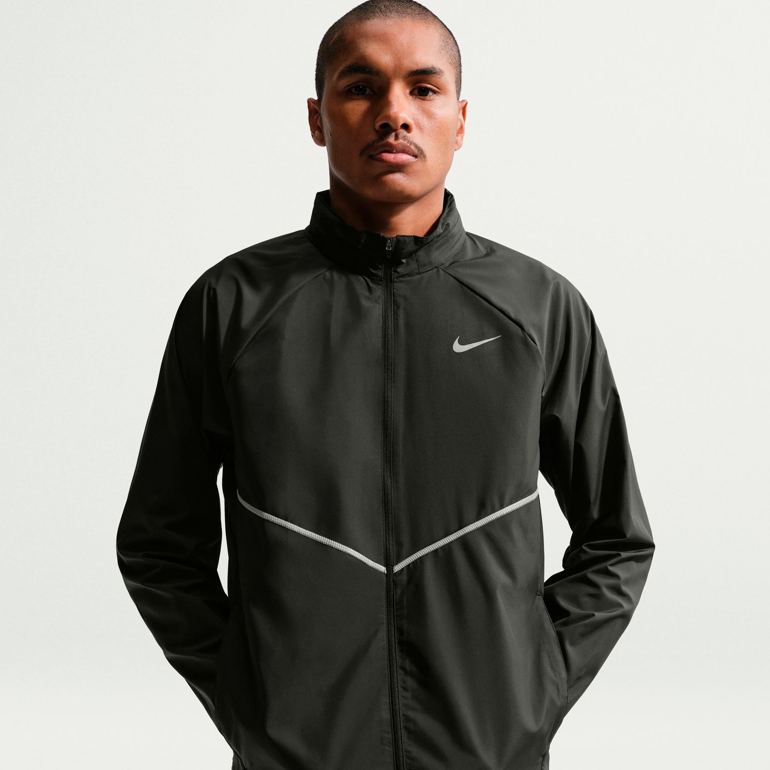 Nike Miler  Running jacket Men - black, black