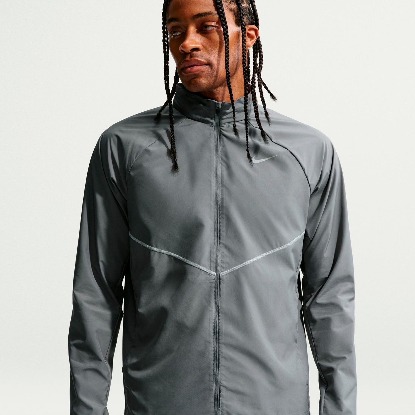 Nike Miler  Running jacket Men - grey, grey