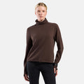 Essential Thermal Midlayer  Running shirt Women - brown
