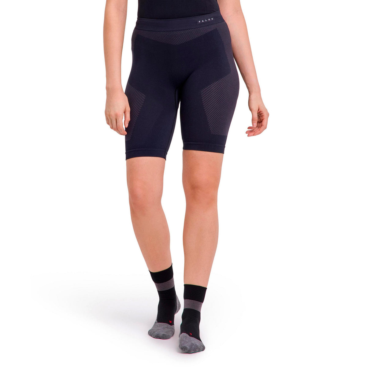 Falke Light Compression Running tights Women - black