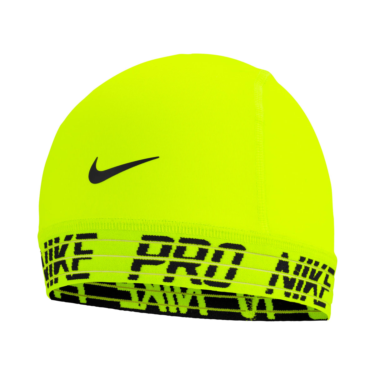 Nike Pro Dri-Fit Skull 4.0 Beanie Unisex - neon yellow, black