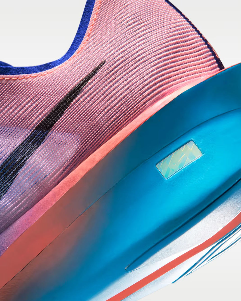 Nike Vaporfly from the side with the ZoomX midsole