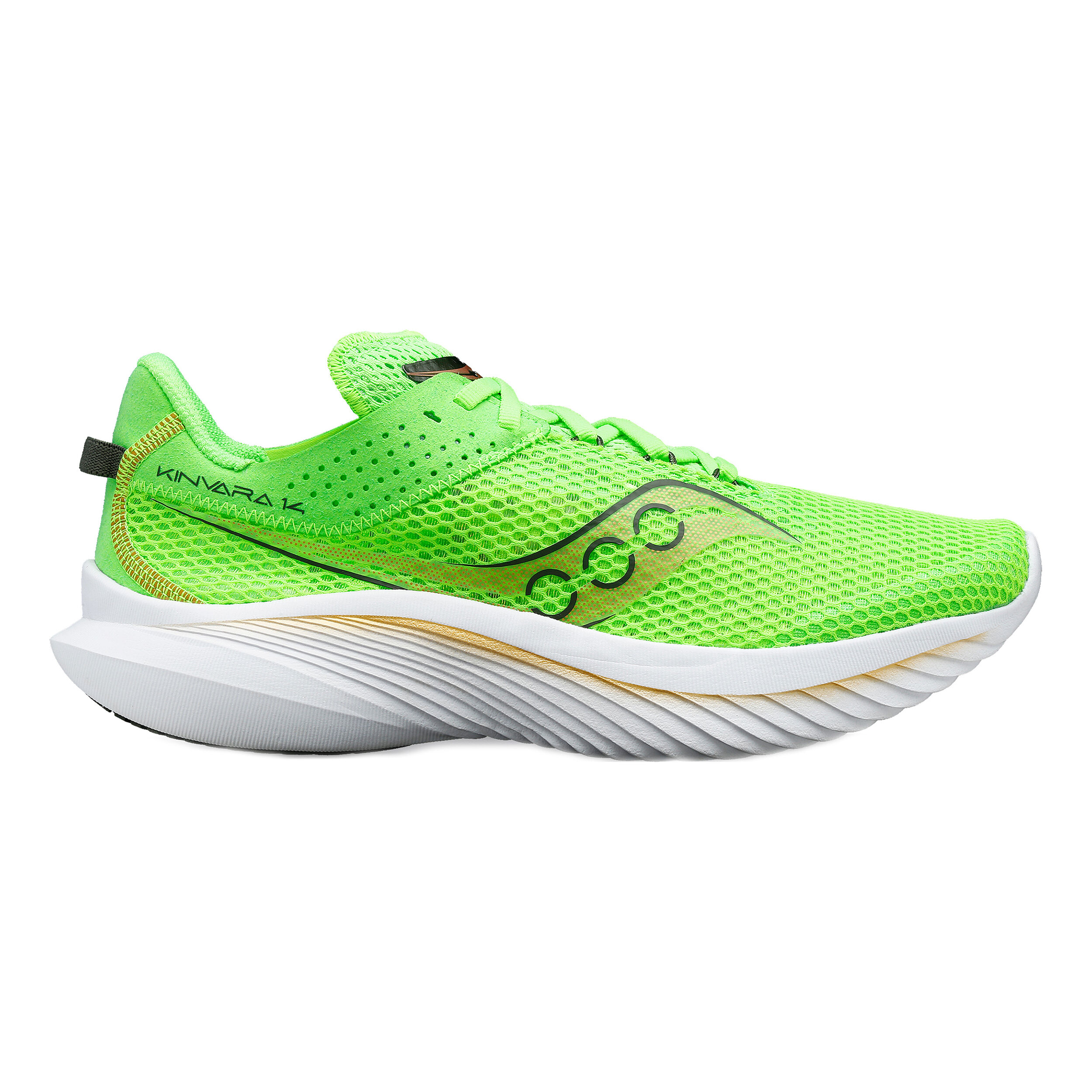 Buy Saucony Kinvara 14 Neutral Running Shoe Men Neon Green Gold