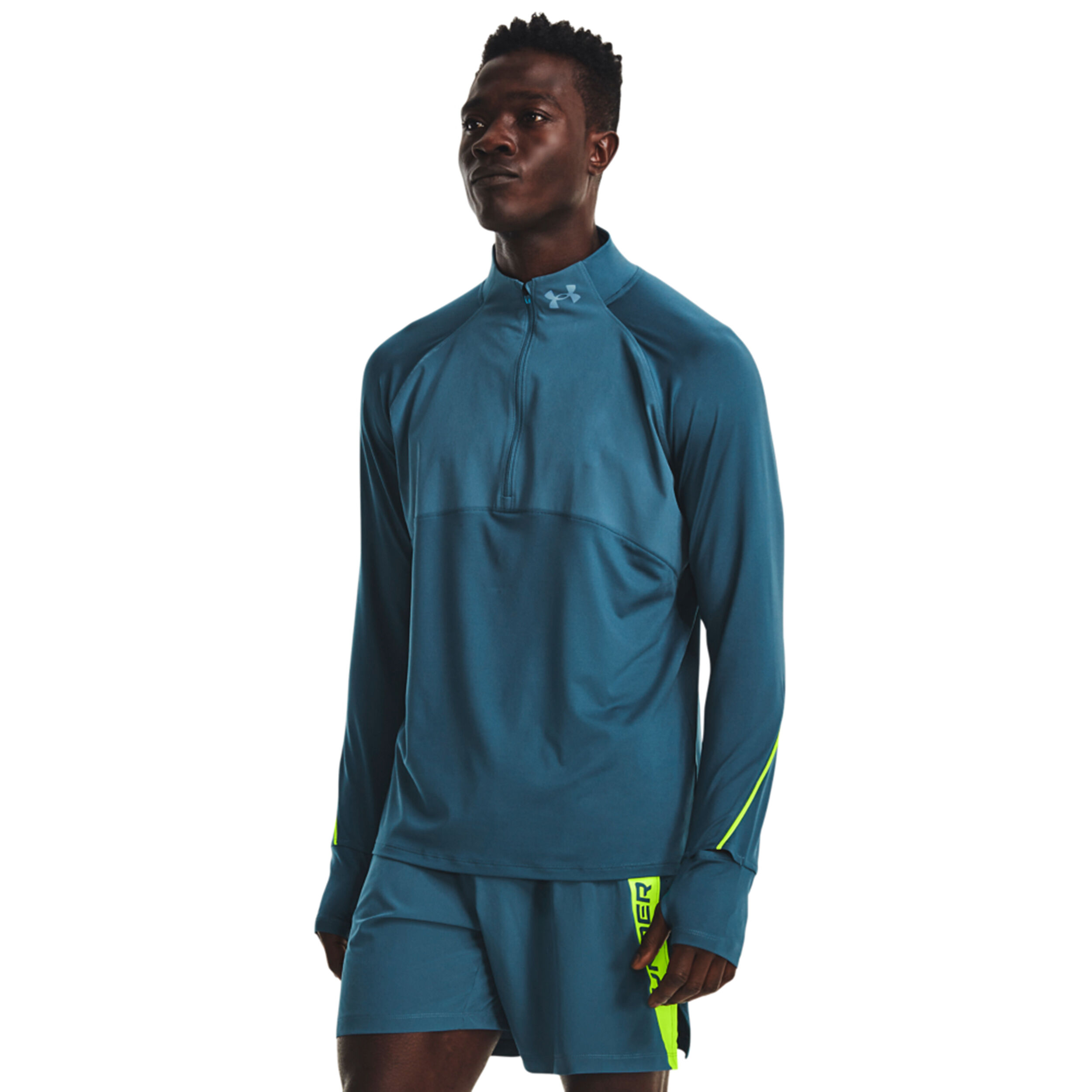 Under armour running sale top