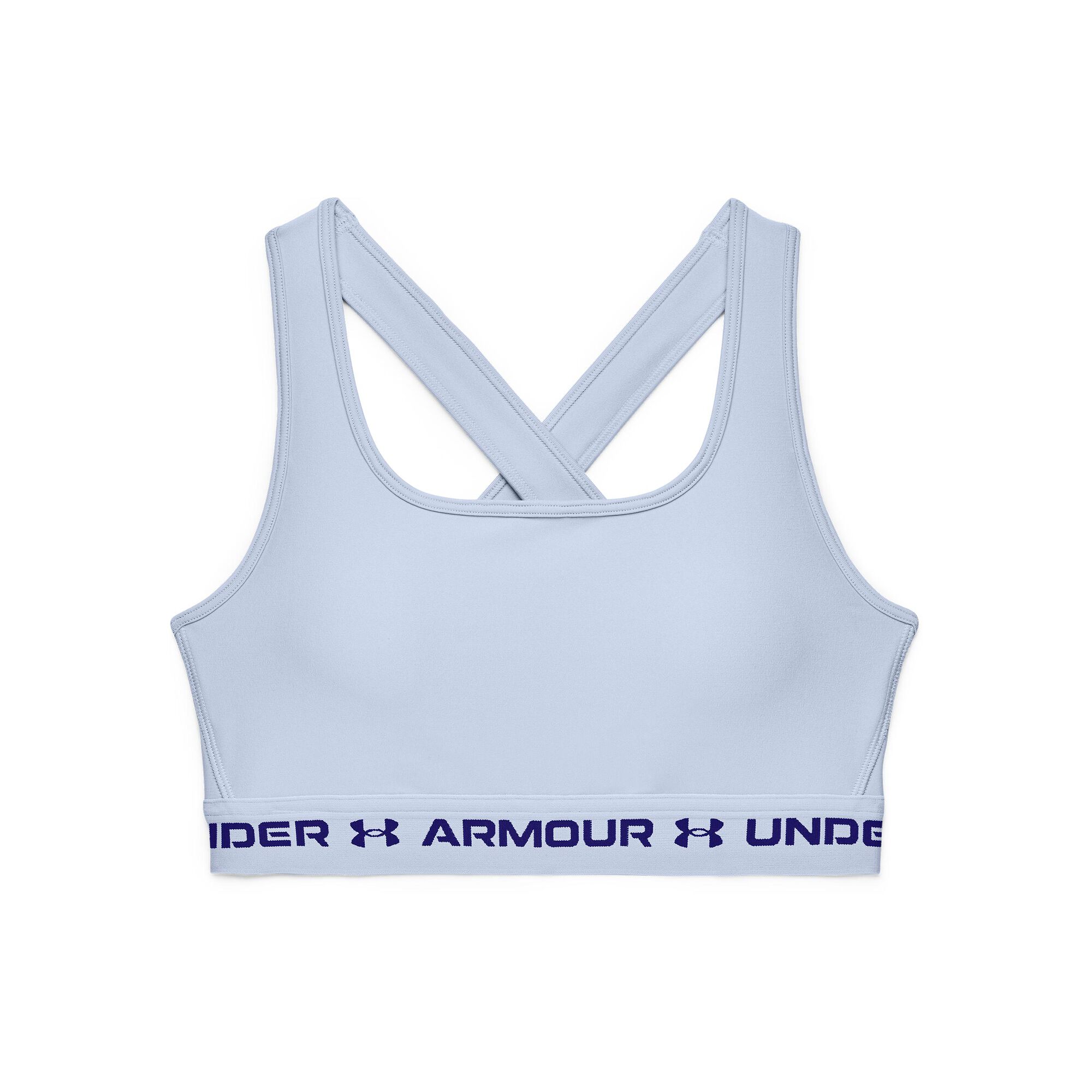Buy Under Armour Crossback Mid Sports Bras Women Light Blue, Blue online