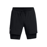 Under Armour Clothing Under Armour Launch 5 Inch 2-in-1 Running Shorts Men-Black