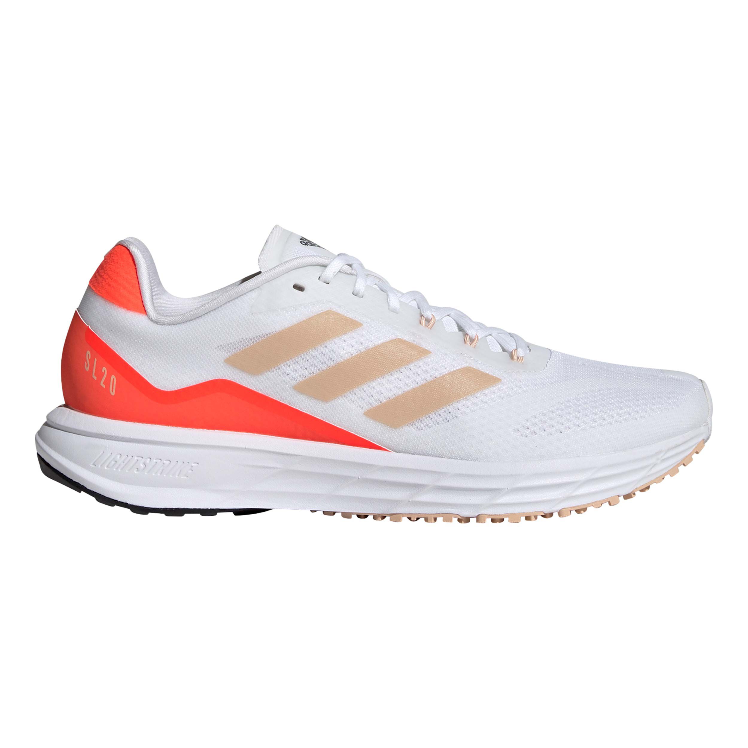Adidas blanche et orange best sale