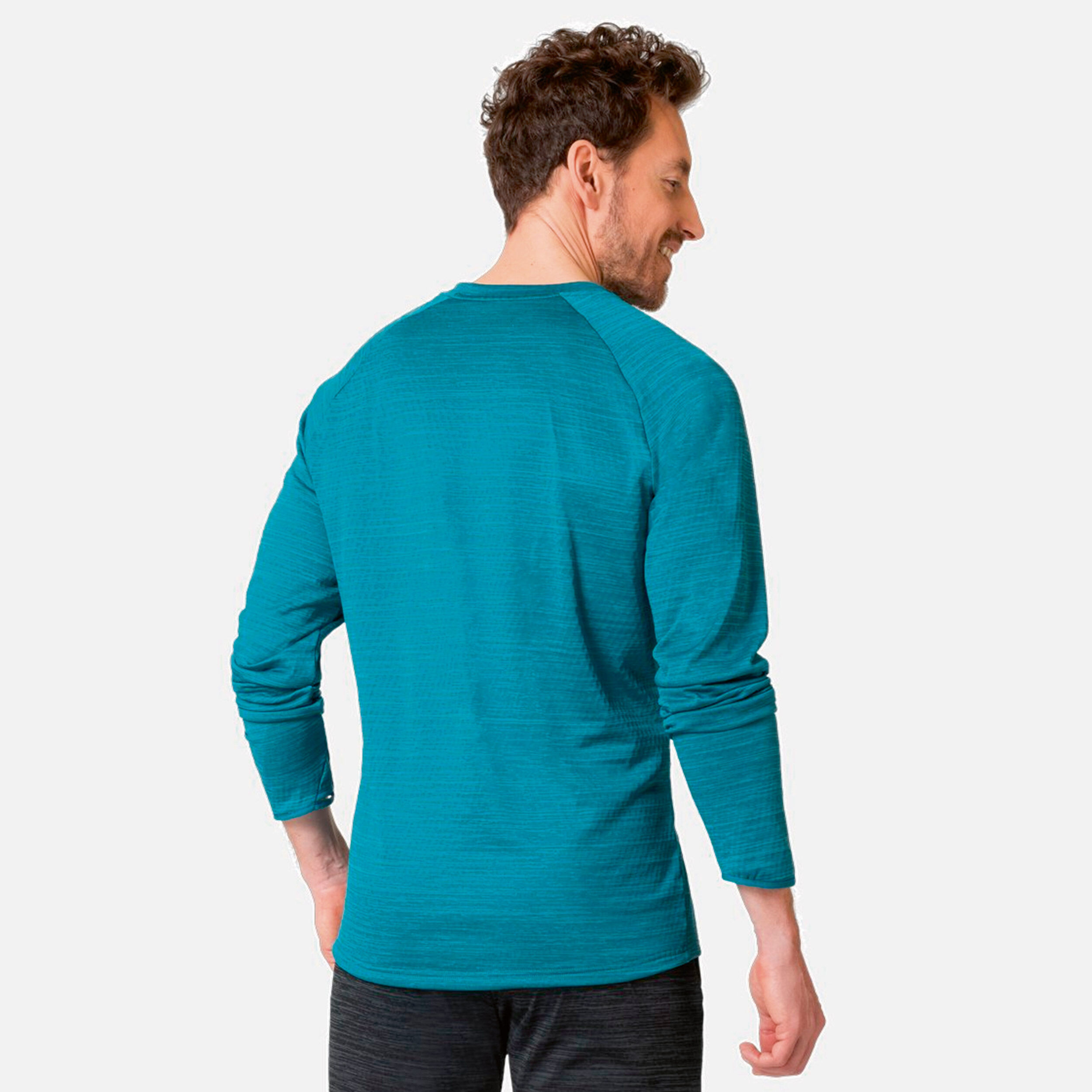 Buy Odlo Essential Thermal Mid Layer Running Top Men Petrol online Running Point UK