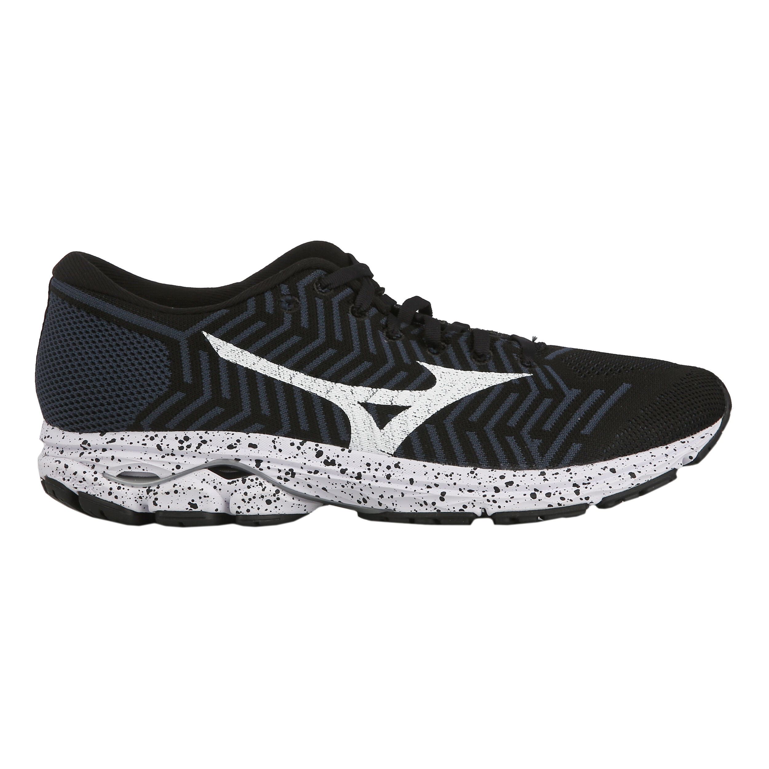 Waveknit R2 Neutral Running Shoe Men Black Dark Blue