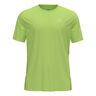 Zeroweight Chill-Tec Crew Neck Running shirt Men - lime, 