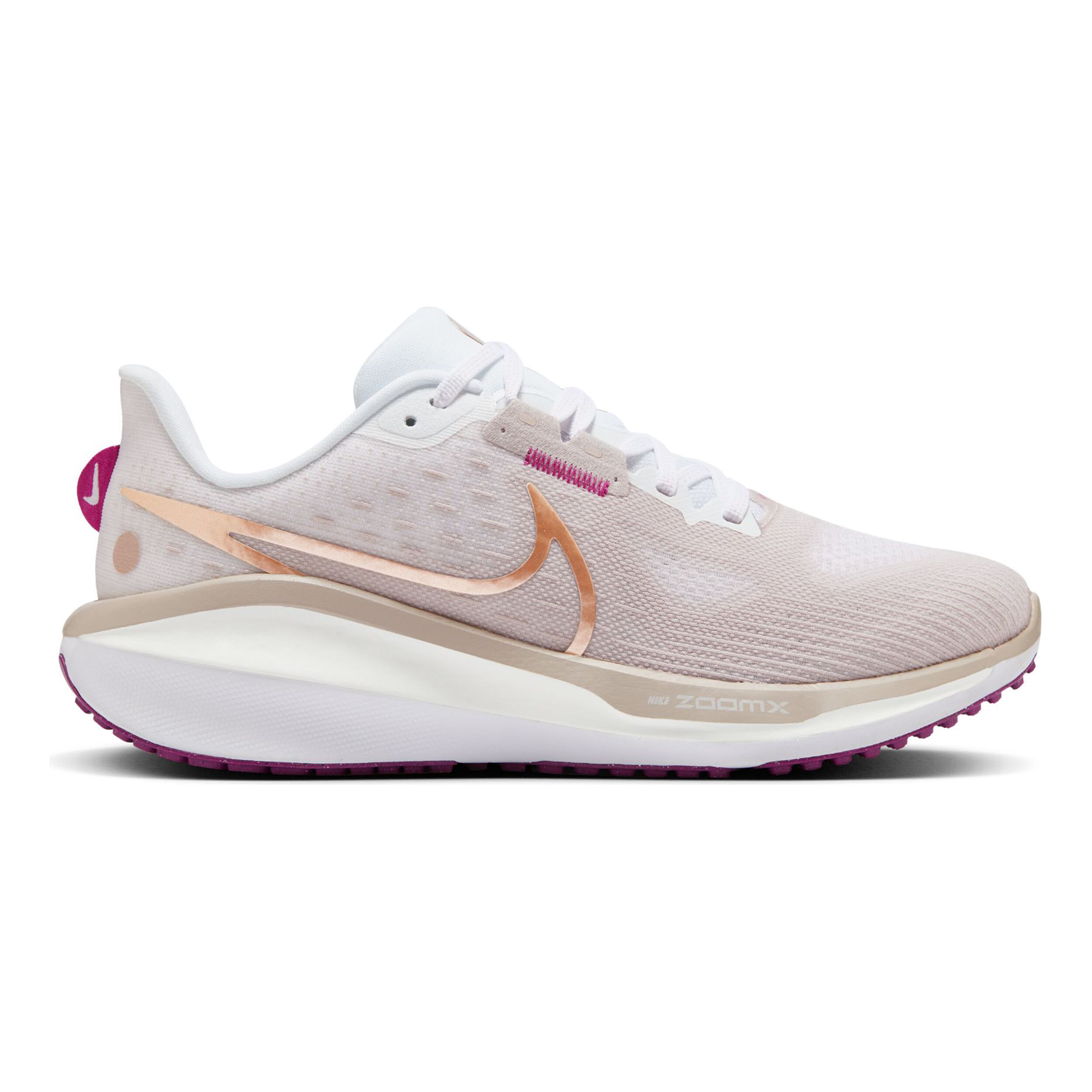 Vomero 17 Neutral Running Shoe Women Beige White