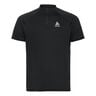 Essential Trail 1/2 Crew Neck Running shirt Men - black, 