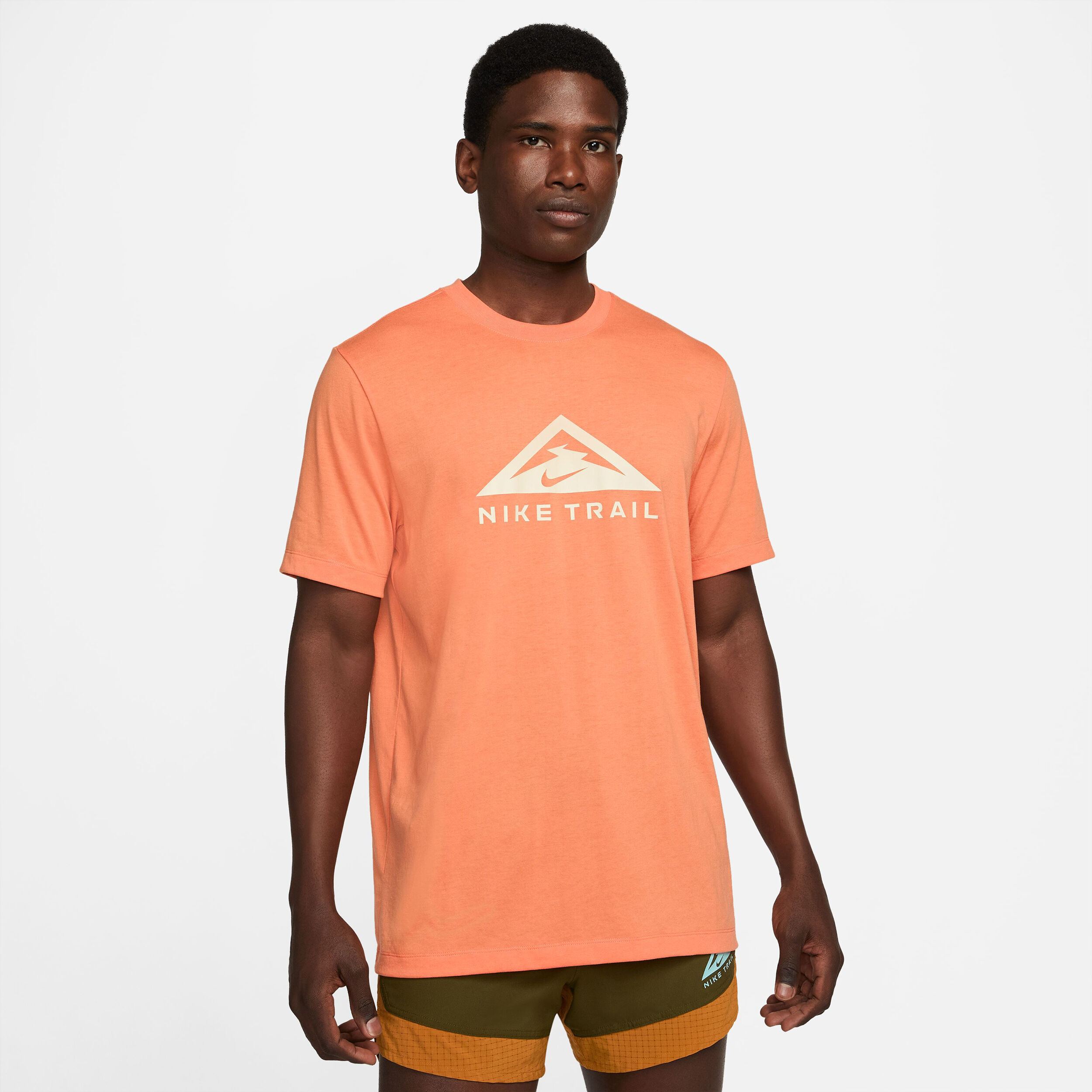 Buy Nike Dri Fit DB Trail Running Shirt Men Orange online Running Point UK