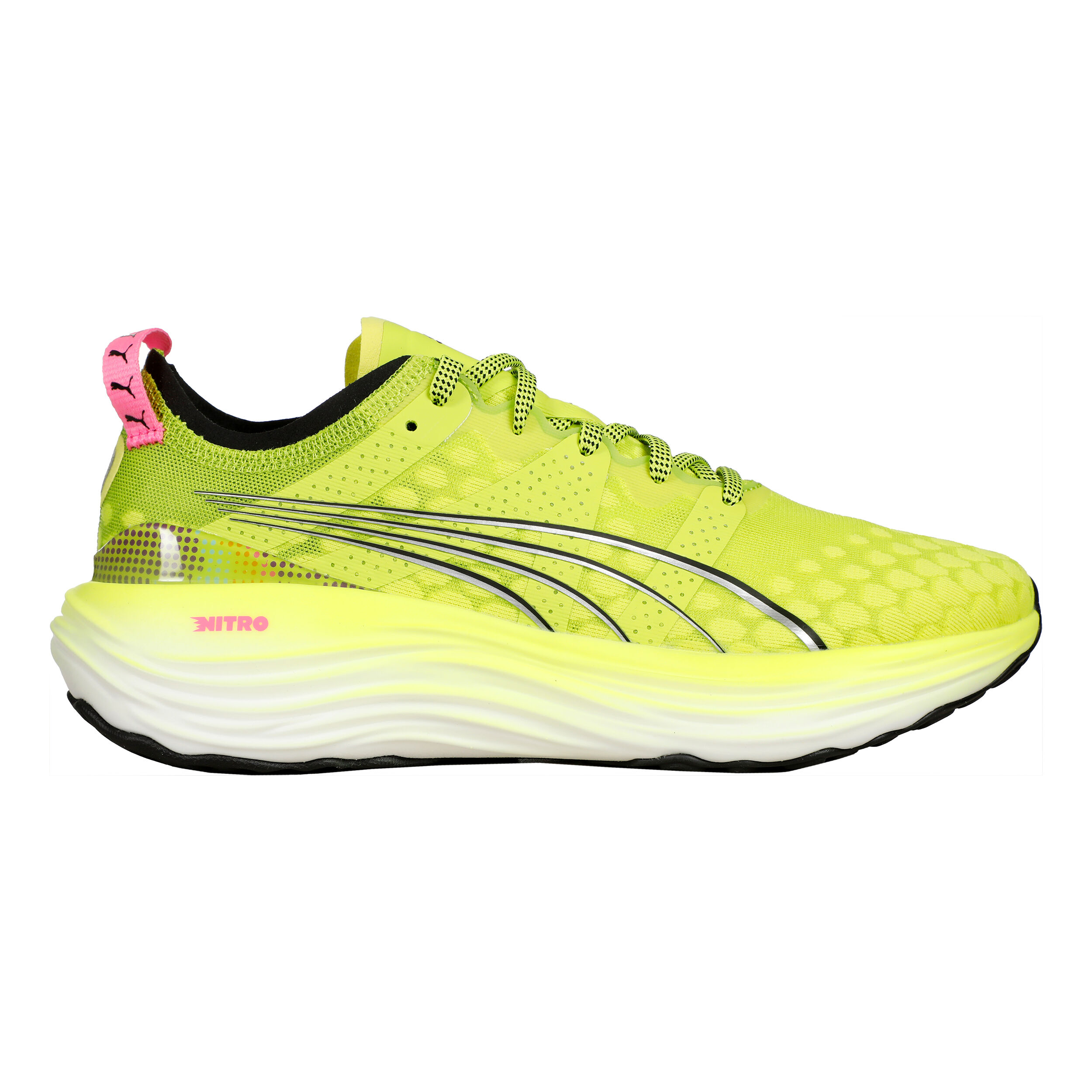Lime green puma sneakers 2025