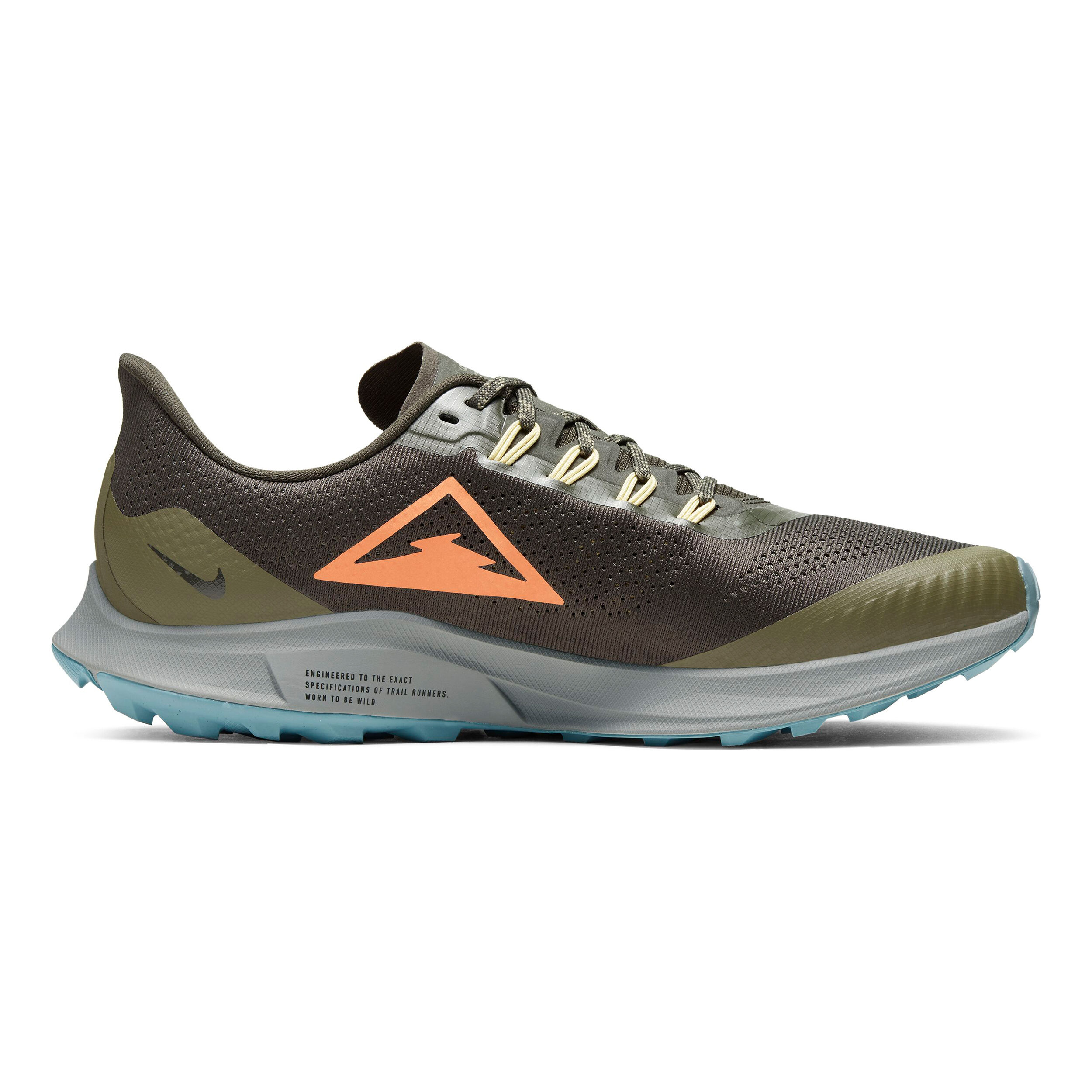 Men's air zoom pegasus 36 trail running shoes - brown/black sales