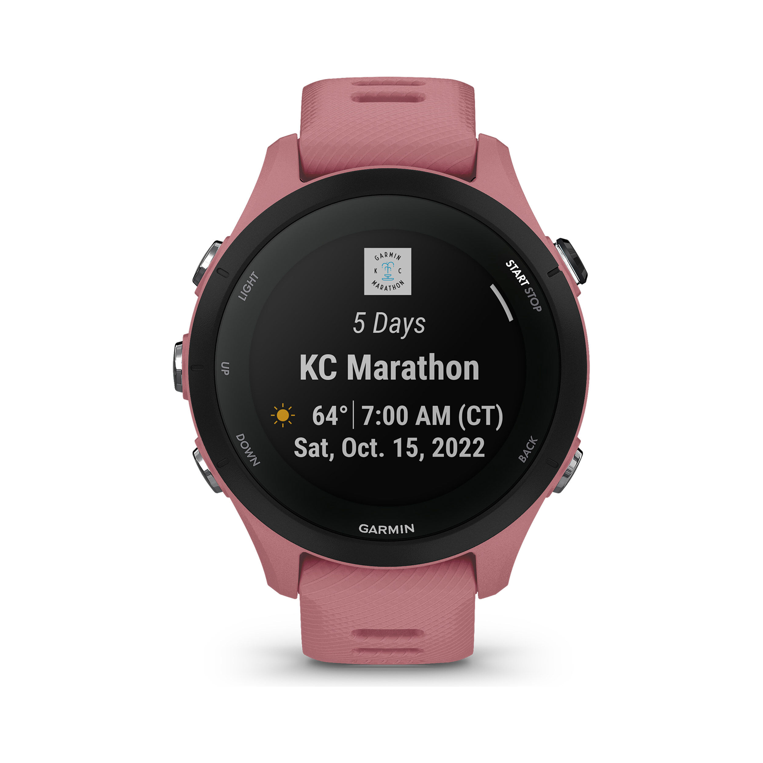 Garmin shop watch pink