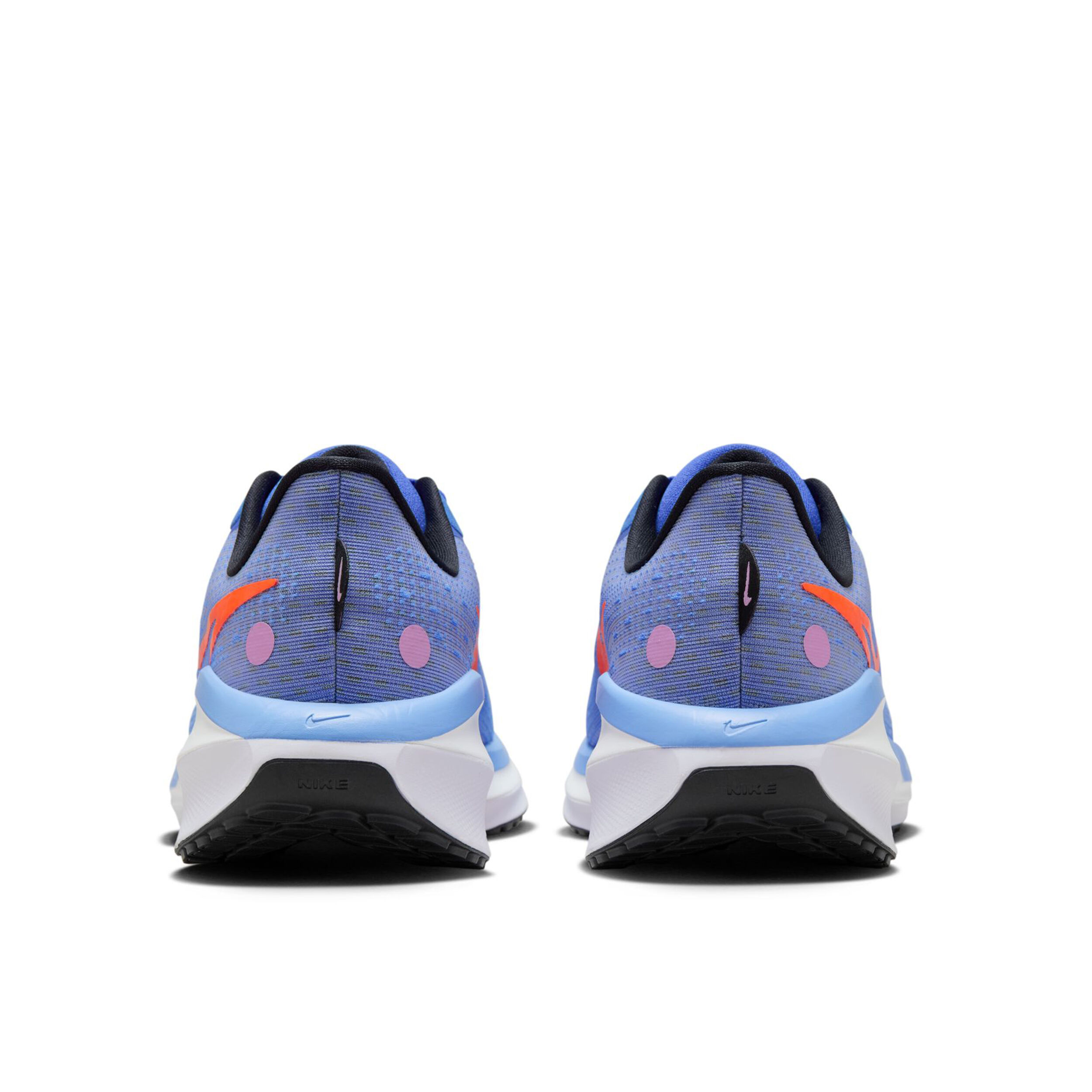 Nike women's shoes orange and blue top