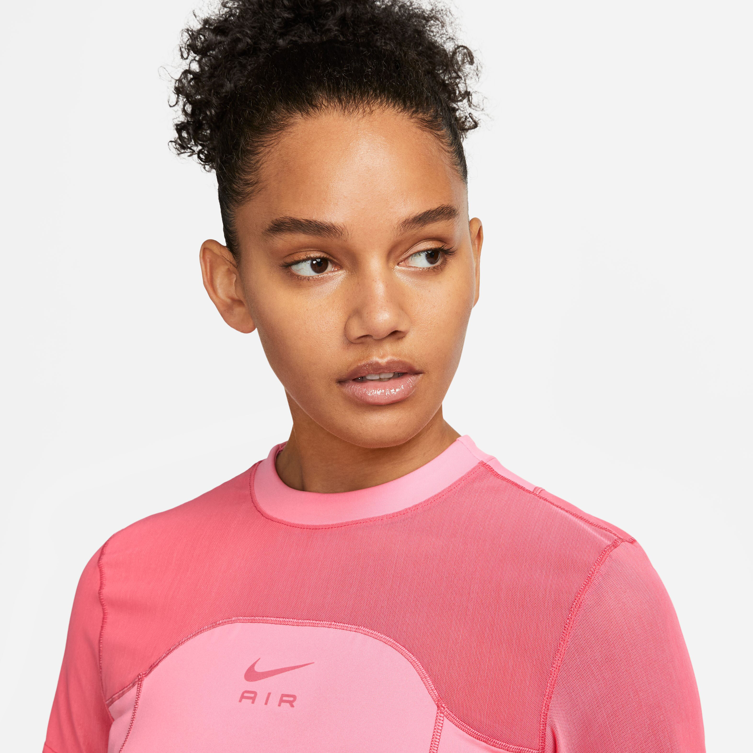 Pink nike air sweatshirt best sale