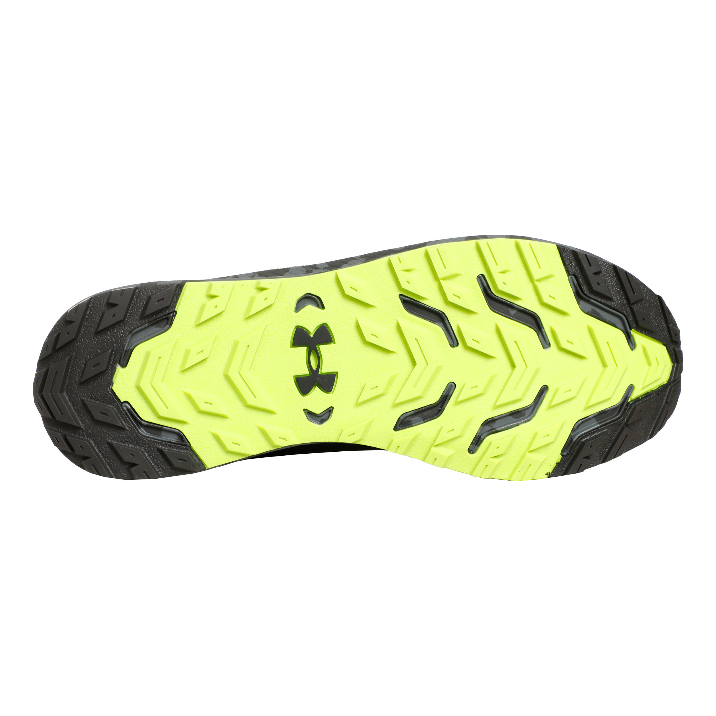 Black and neon green under armour shoes clearance