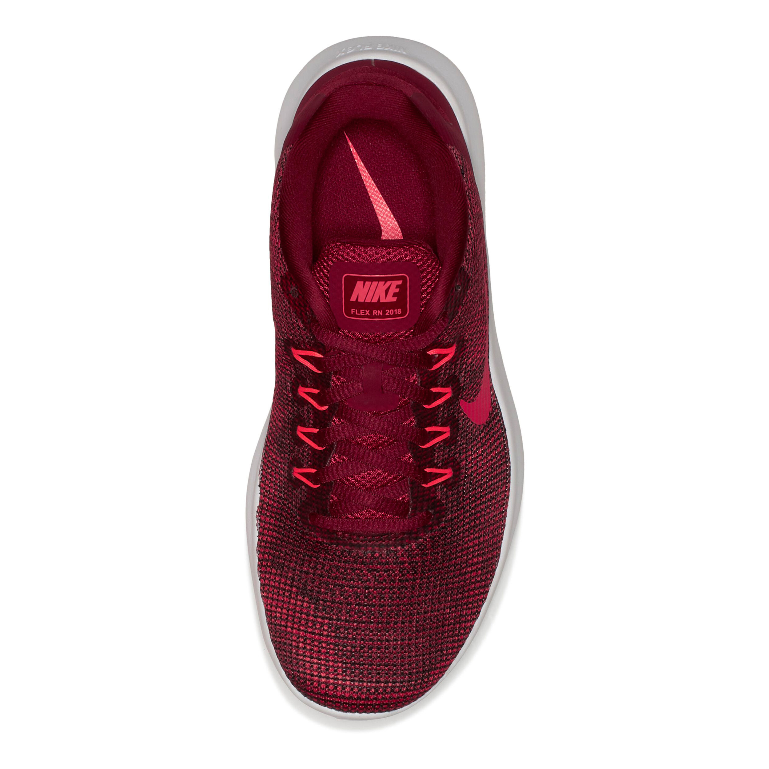 Flex Run 2018 Natural Running Shoe Women Dark Red Red