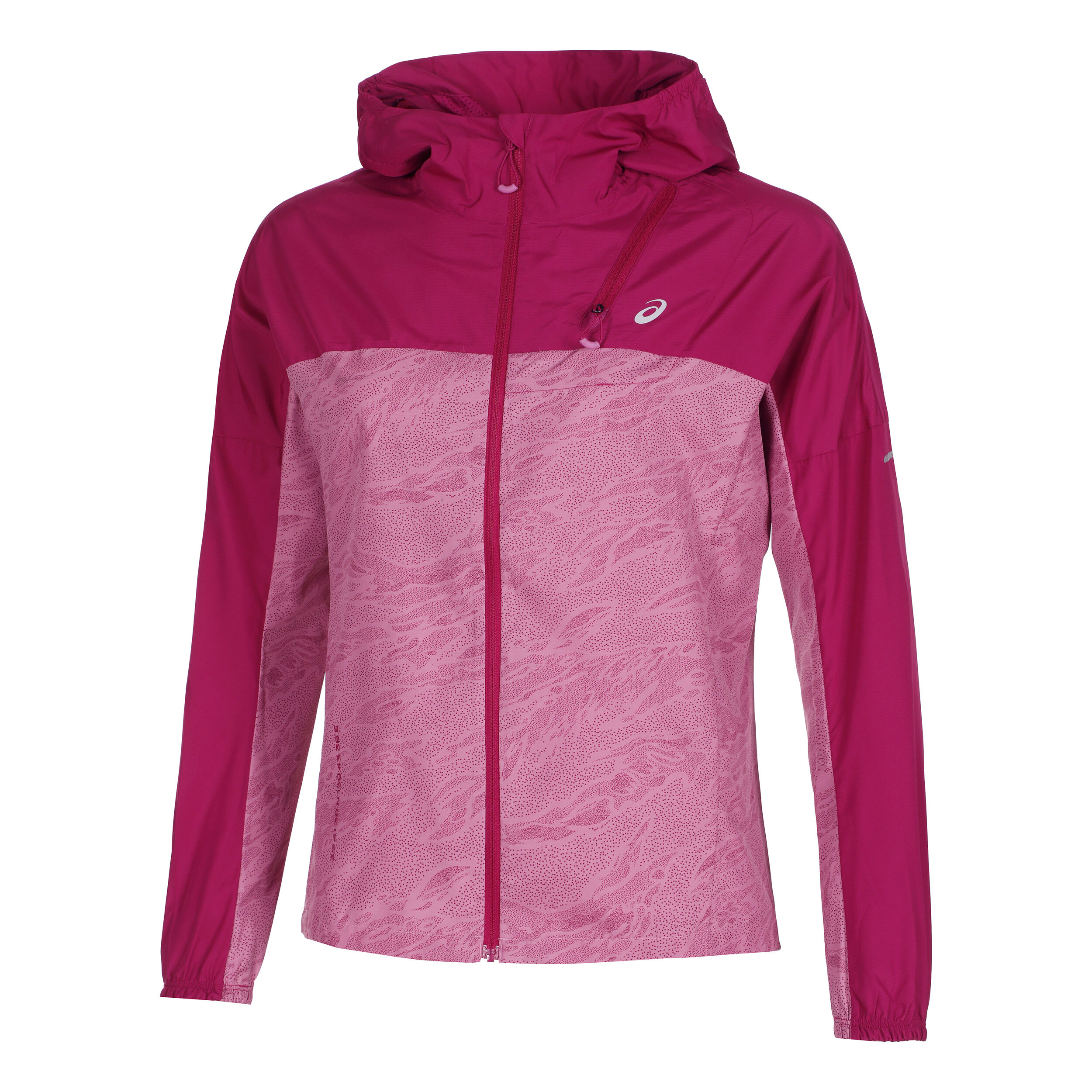 Fujitrail Packable Windbreaker Running Jacket Women Berry Pink