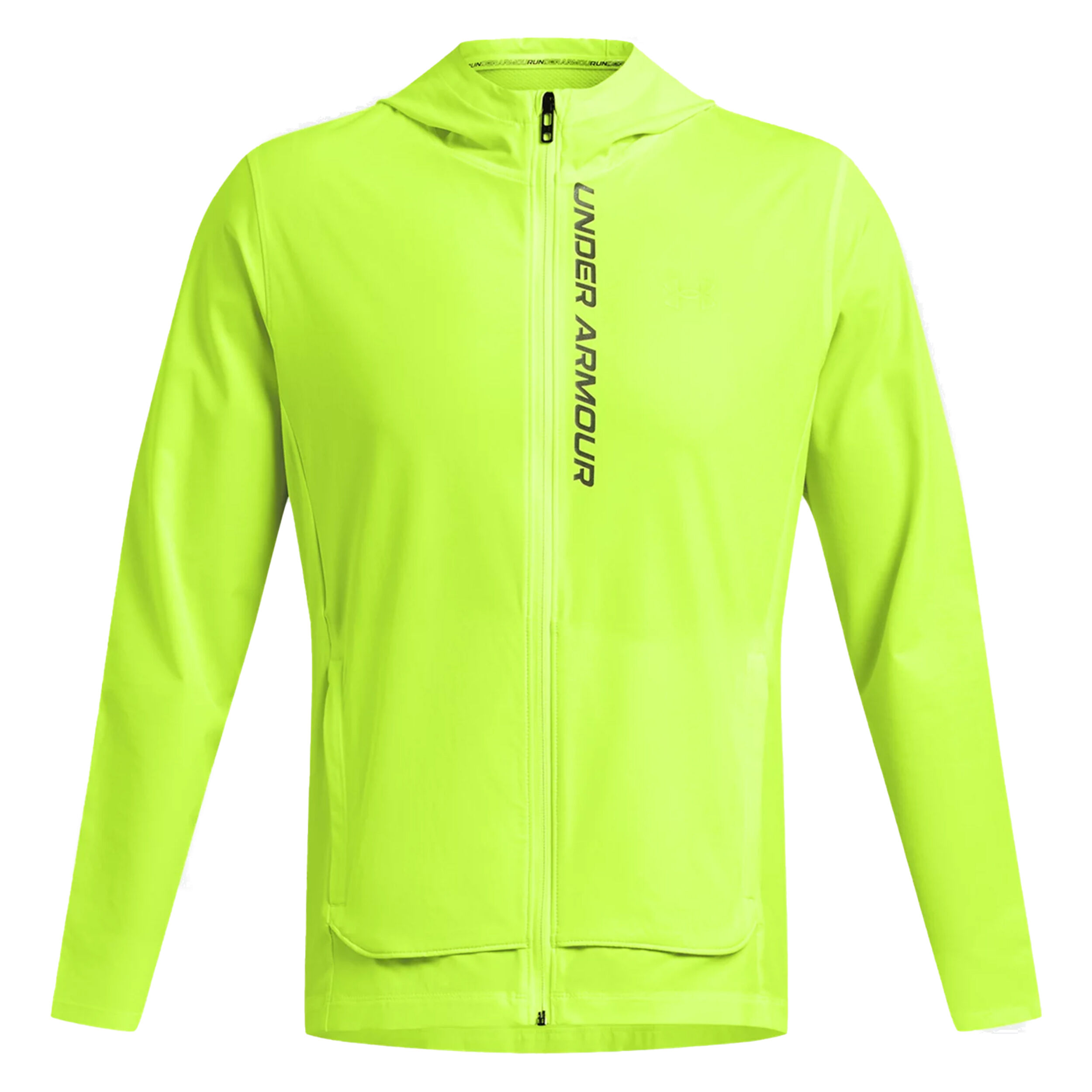Buy Under Armour Outrun The Storm Running Jacket Men Neon Yellow Black online Running Point UK