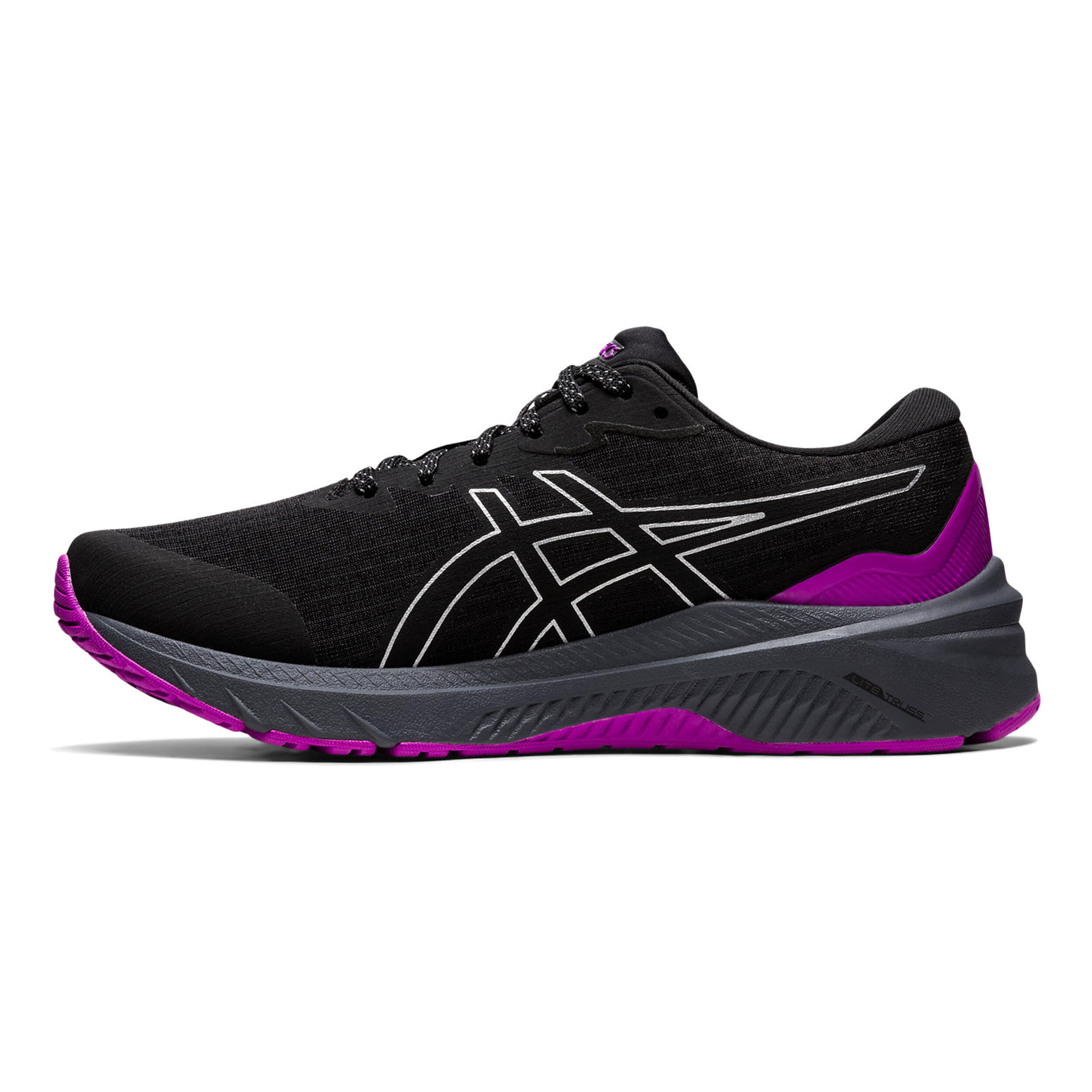 GT 1000 11 Lite Show Stability Running Shoe Women Black Violet